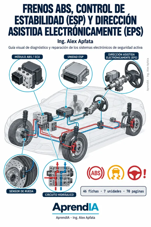 Portada: Frenos ABS, Control de Estabilidad (ESP) y Dirección Asistida Electrónicamente (EPS)