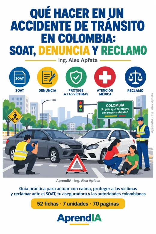 Portada: Qué Hacer en un Accidente de Tránsito en Colombia: SOAT, Denuncia y Reclamo