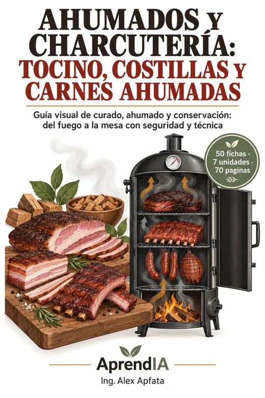 Portada: Ahumados y Charcutería: Tocino, Costillas y Carnes Ahumadas