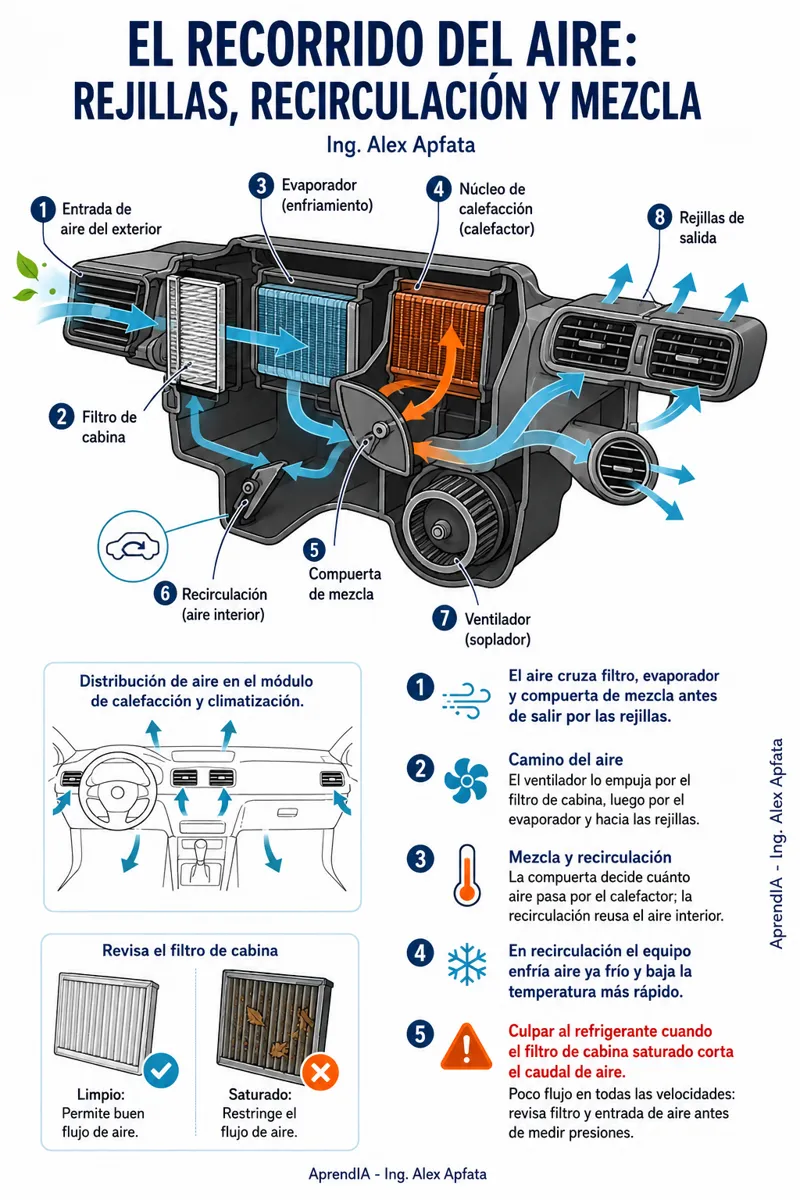 Página real 2 de Aire Acondicionado Automotriz: carga, fugas y compresor — Edición México