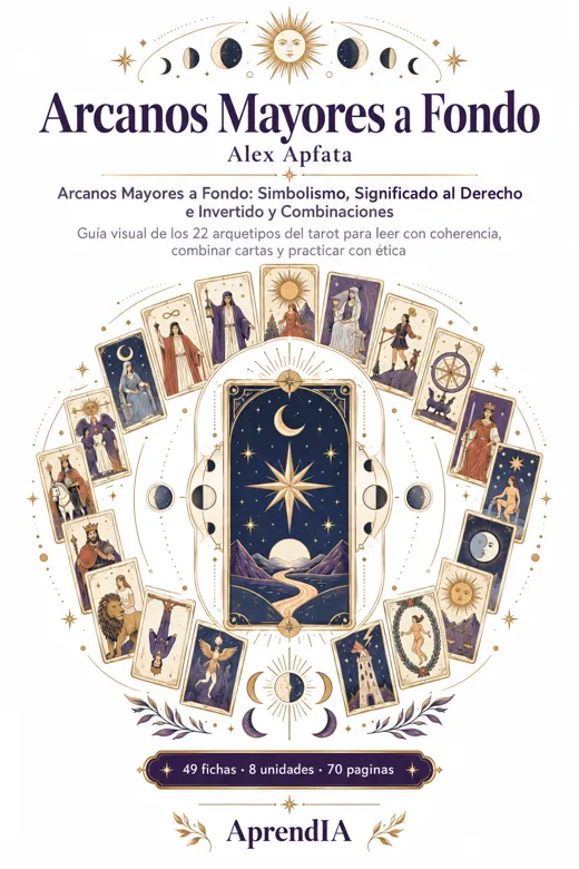 Portada: Arcanos Mayores a Fondo: Simbolismo, Significado al Derecho e Invertido y Combinaciones