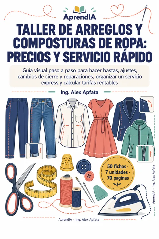 Portada: Taller de Arreglos y Composturas de Ropa: Precios y Servicio Rápido