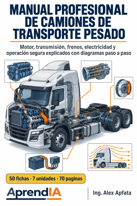 Portada: Manual Profesional de Camiones de Transporte Pesado