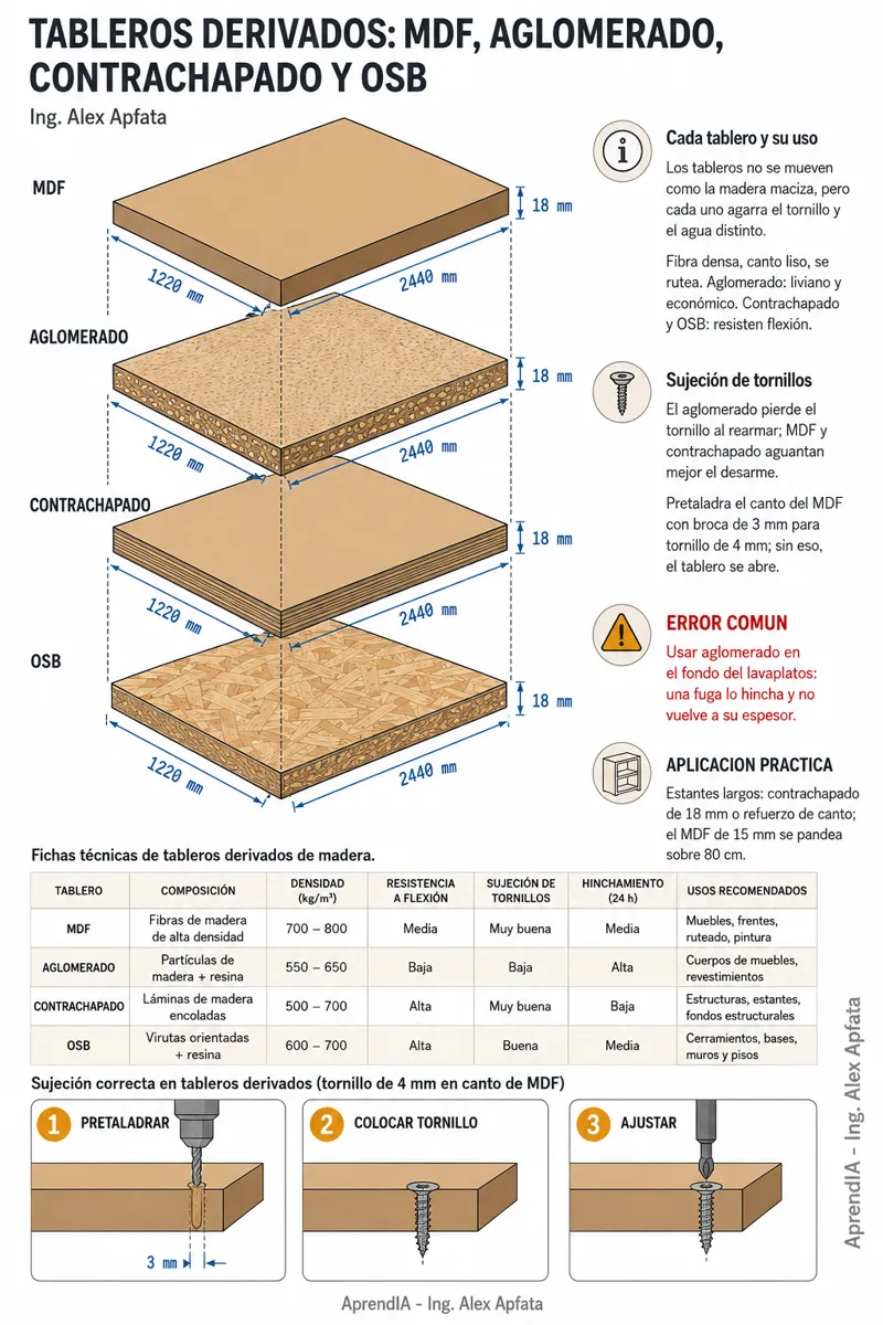 Página real 3 de Guía Práctica de Carpintería de Obra y Melamina para México: Clósets, Cocinas y Puertas
