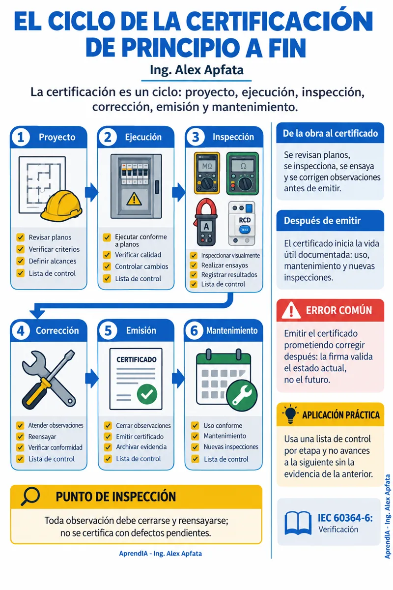 Página real 2 de Verificación de Instalaciones Eléctricas en México: Requisitos, Inspección y Dictamen