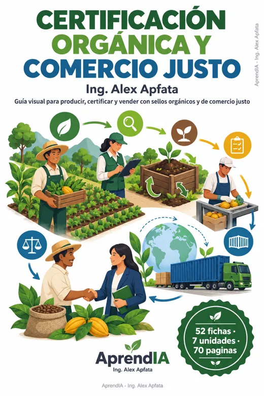 Portada: Certificación Orgánica y Comercio Justo