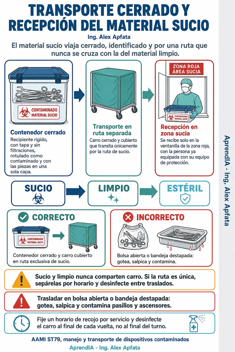 Página real 3 de Central de Esterilización (CEYE): lavado, empaque y ciclos