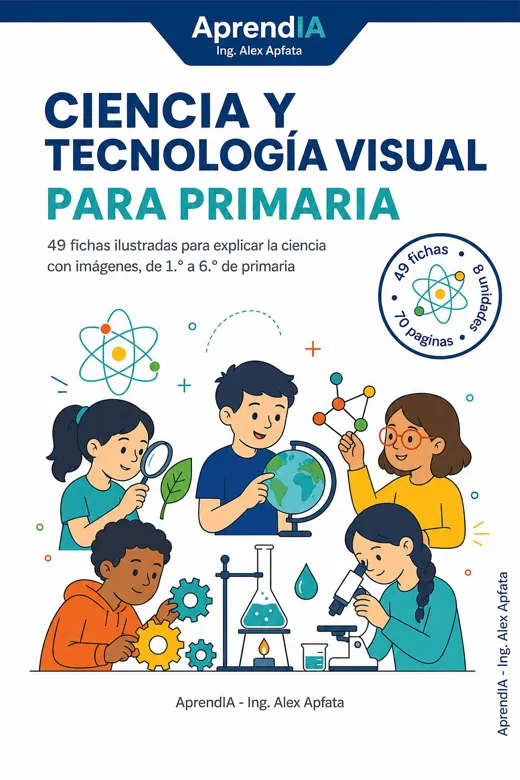 Portada de Ciencia y Tecnología Visual para Primaria