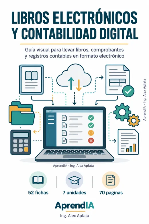 Portada: Libros Electrónicos y Contabilidad Digital