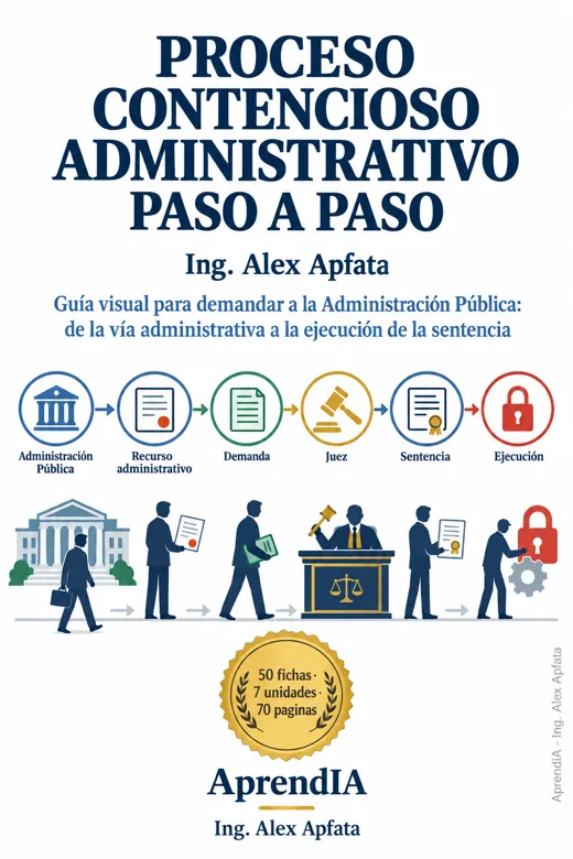 Portada: Proceso Contencioso Administrativo Paso a Paso