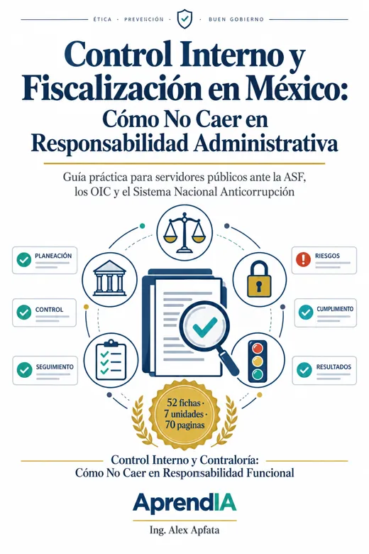 Portada: Control Interno y Fiscalización en México: Cómo No Caer en Responsabilidad Administrativa
