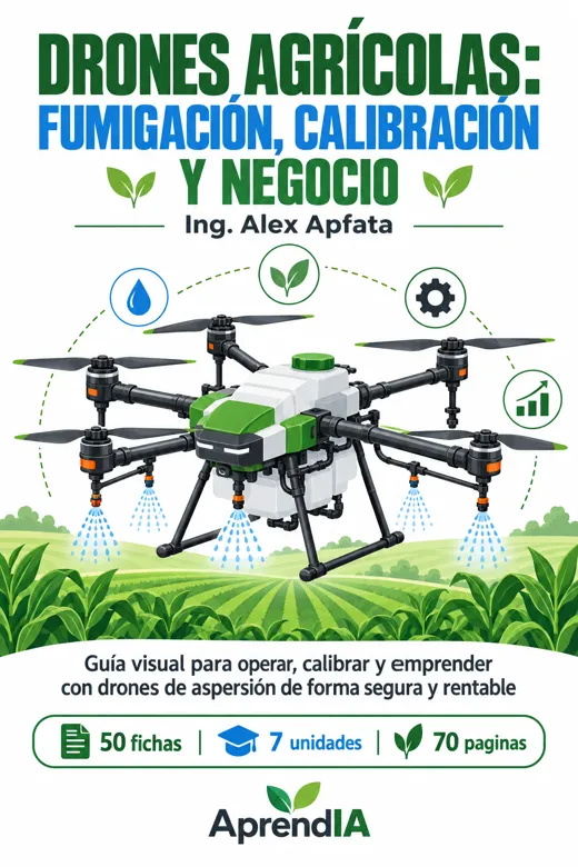 Portada: Drones Agrícolas: Fumigación, Calibración y Negocio