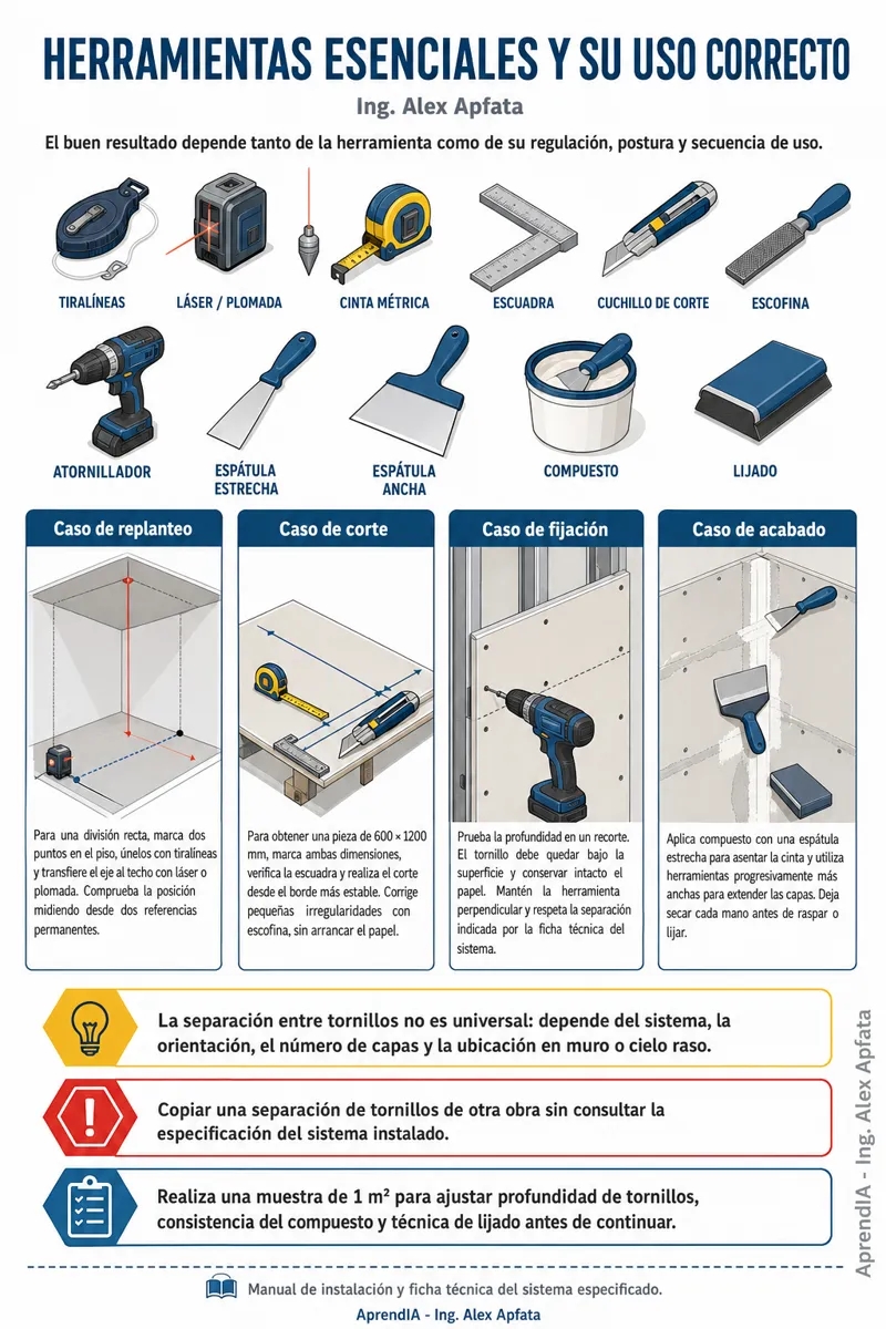 Página real 3 de Guía Práctica de Drywall en México: Instalación y Acabados