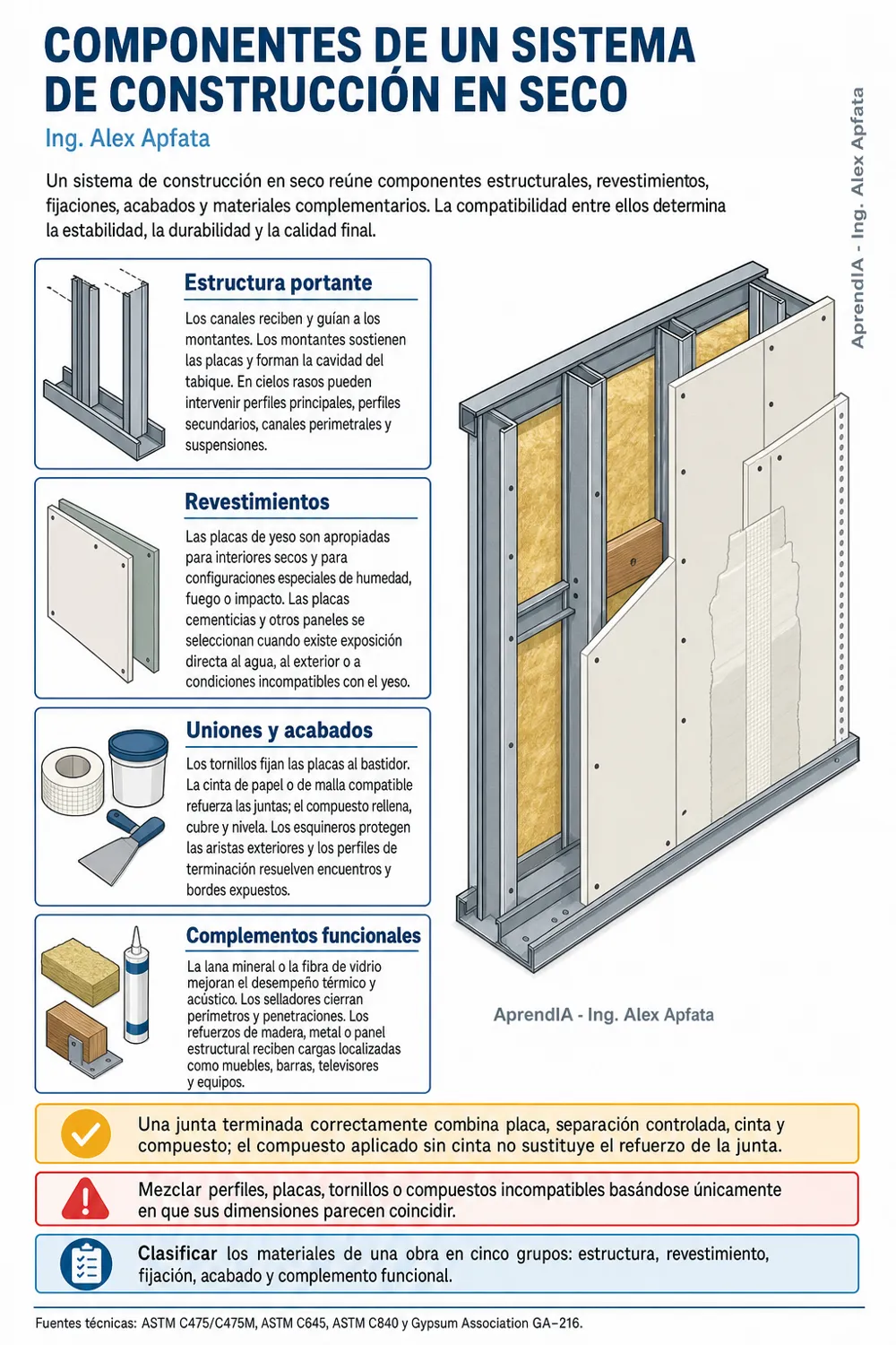 Página real 1 de Guía Práctica de Drywall en México: Instalación y Acabados