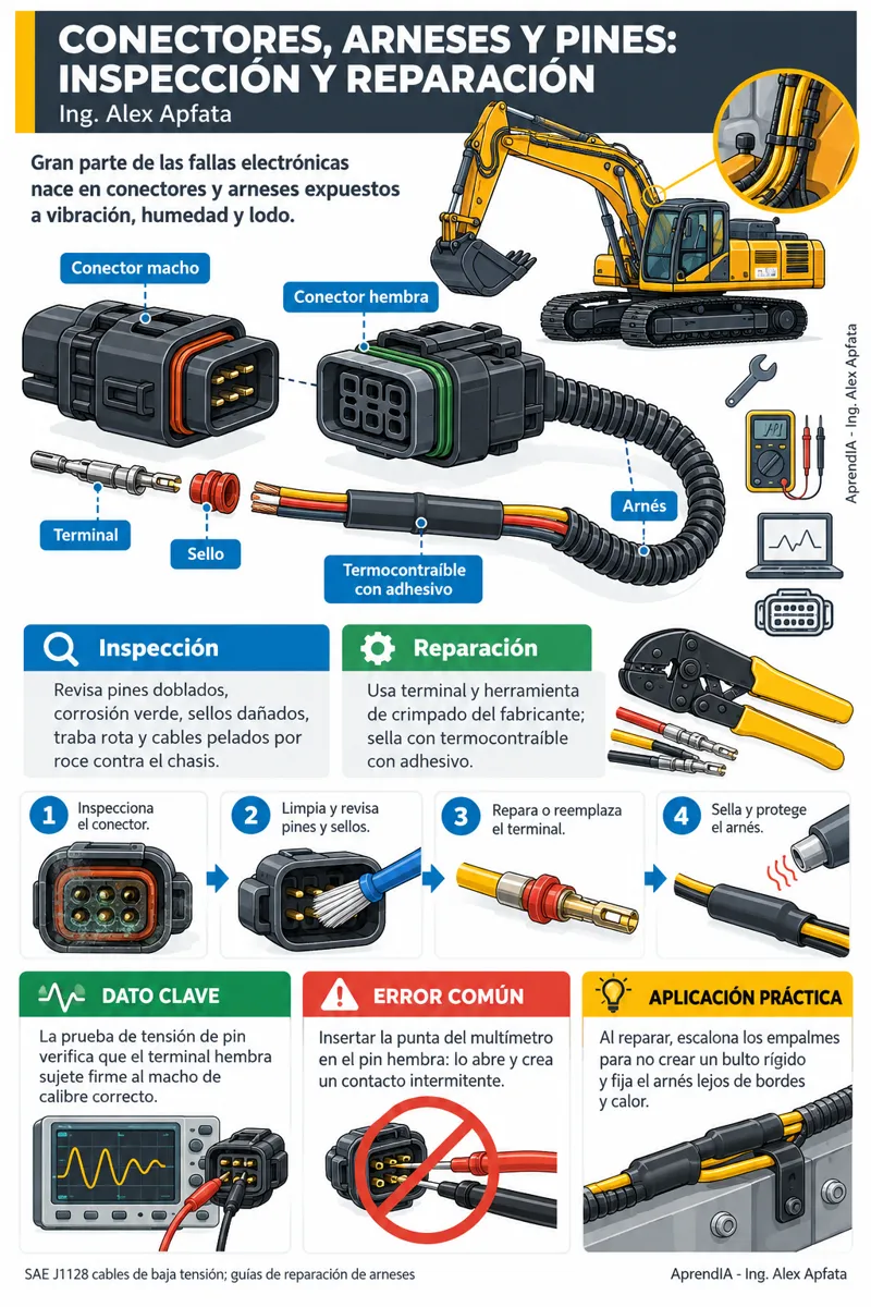 Página real 2 de Electrónica y Diagnóstico de Maquinaria Pesada: ECM, Sensores, Códigos de Falla y Software de Servicio