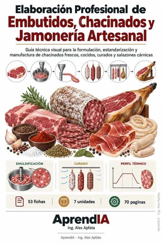 Portada: Elaboración Profesional de Embutidos, Chacinados y Jamonería Artesanal