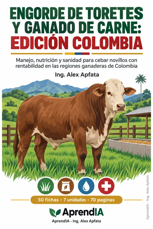 Portada: Engorde de Toretes y Ganado de Carne: edición Colombia