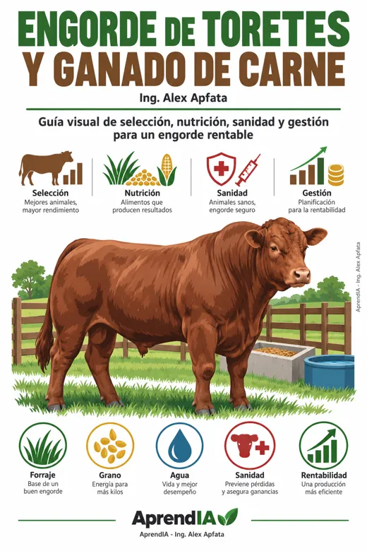 Portada: Engorde de Toretes y Ganado de Carne