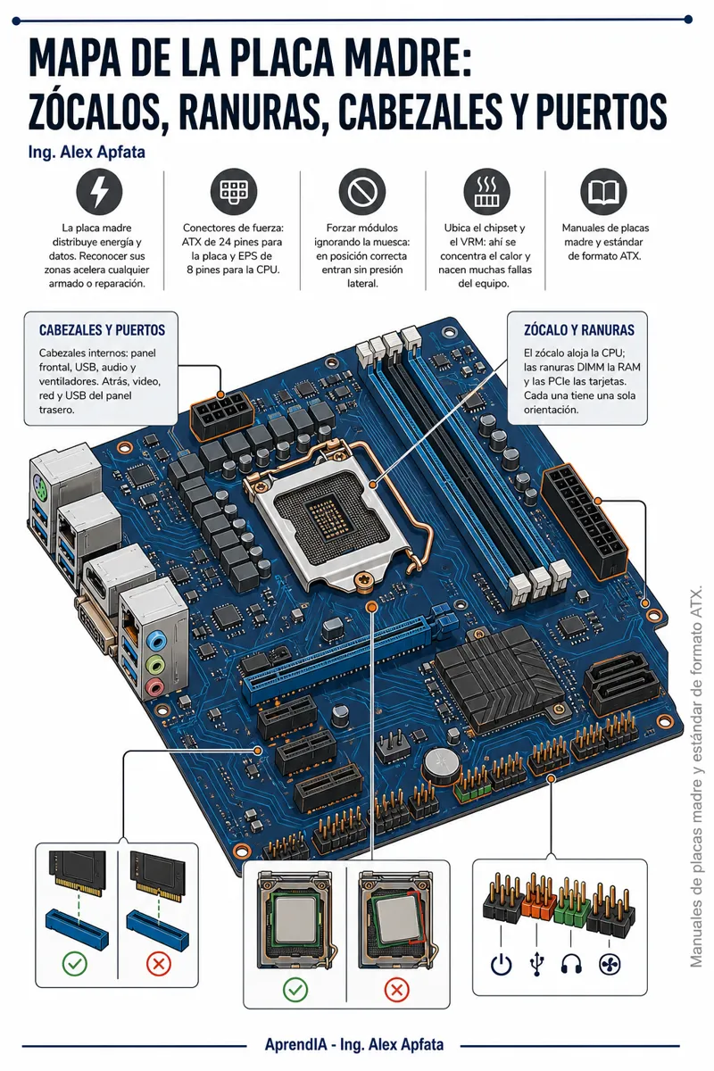 Página real 3 de Guía Práctica de Ensamblaje y Reparación de PCs y Laptops — Edición Colombia