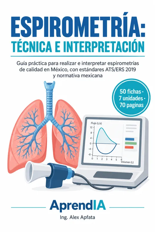 Portada de Espirometría: Técnica e Interpretación