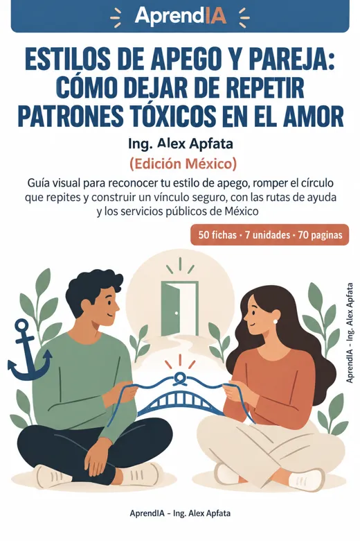 Portada: Estilos de Apego y Pareja: Cómo Dejar de Repetir Patrones Tóxicos en el Amor (Edición México)