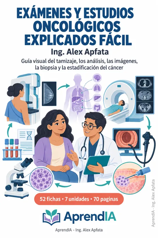 Portada: Exámenes y Estudios Oncológicos Explicados Fácil