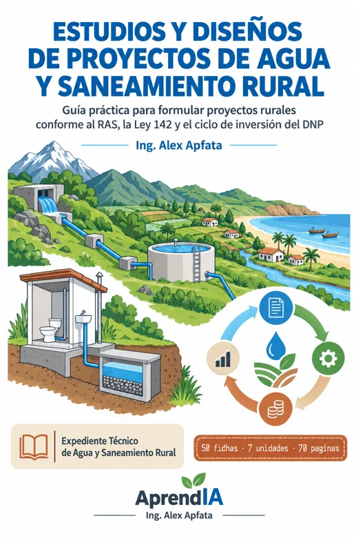 Portada: Estudios y Diseños de Proyectos de Agua y Saneamiento Rural