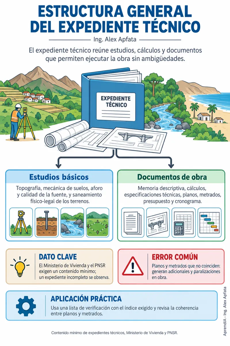 Página real 2 de Expediente Técnico de Agua y Saneamiento Rural