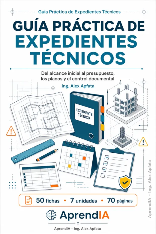 Portada de Guía Práctica de Expedientes Técnicos