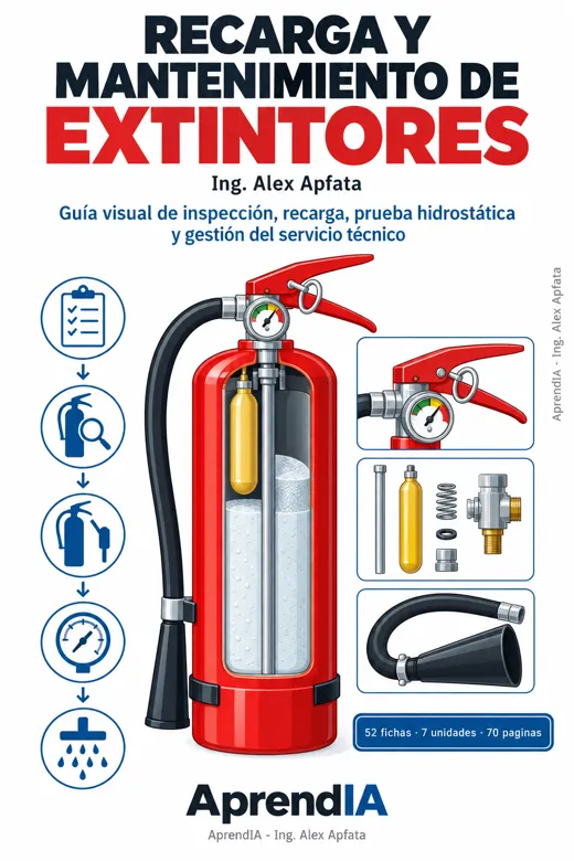 Portada: Recarga y Mantenimiento de Extintores