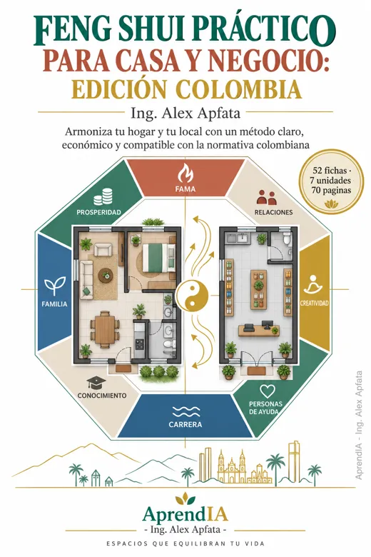 Portada: Feng Shui Práctico para Casa y Negocio: Edición Colombia