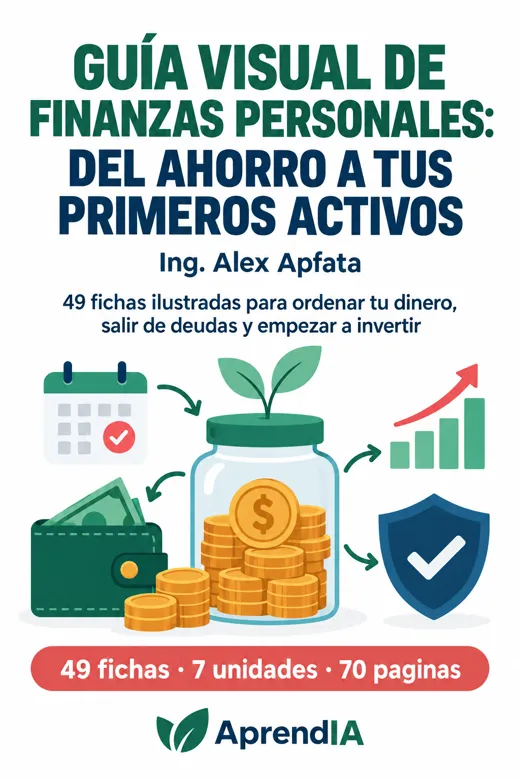Portada: Guía Visual de Finanzas Personales: del Ahorro a tus Primeros Activos