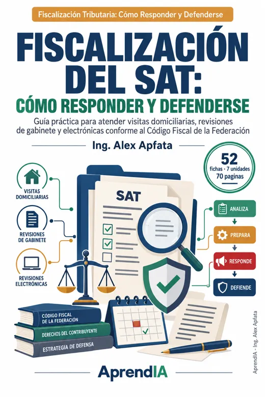 Portada: Fiscalización del SAT: Cómo Responder y Defenderse