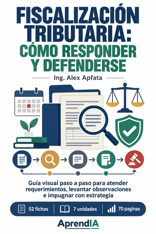 Portada: Fiscalización Tributaria: Cómo Responder y Defenderse