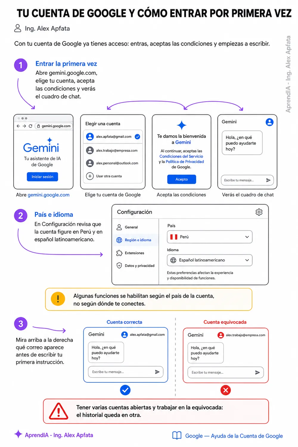 Página real 1 de Gemini desde Cero: guía visual para Google, Docs y Gmail