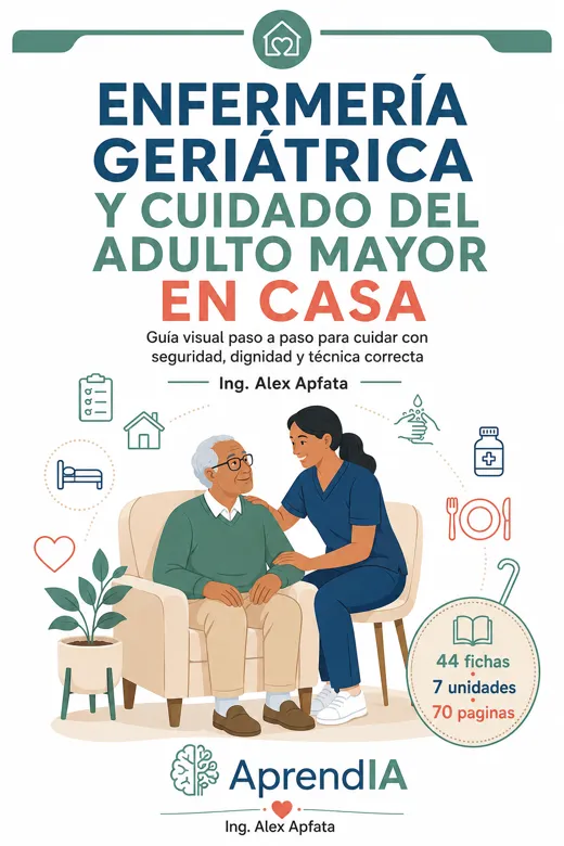Portada de Enfermería Geriátrica y Cuidado del Adulto Mayor en Casa