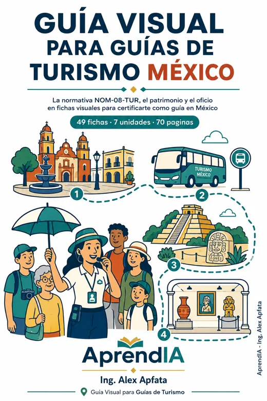 Portada de Guía Visual para Guías de Turismo México