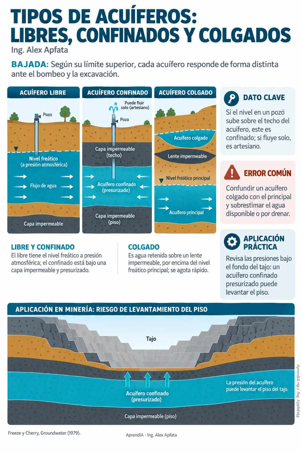 Página real 1 de Hidrogeología y Drenaje de Minas. Edición México