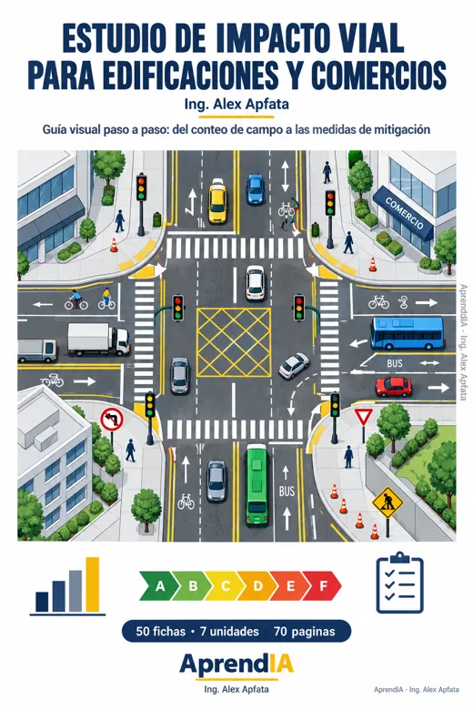 Portada: Estudio de Impacto Vial para Edificaciones y Comercios