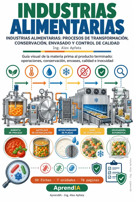 Portada: Manual Visual de Industrias Alimentarias