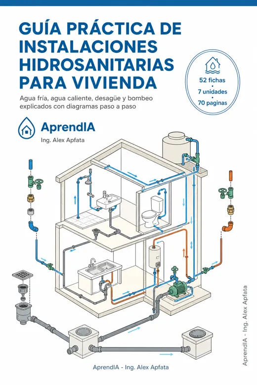 Portada: Guía Práctica de Instalaciones Hidrosanitarias para Vivienda
