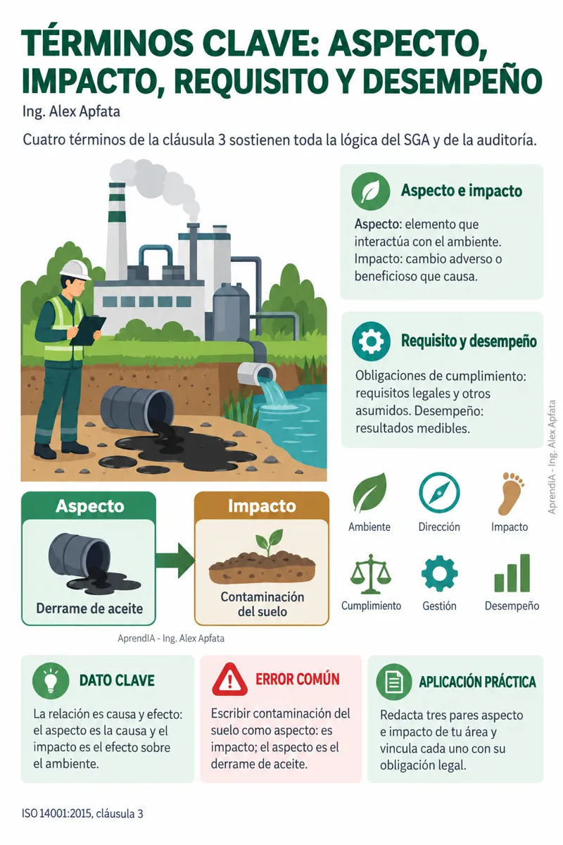 Página real 2 de ISO 14001 Paso a Paso: Aspectos Ambientales, Matriz Legal y Auditoría