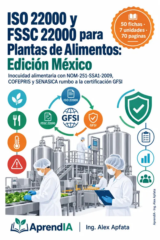 Portada: ISO 22000 y FSSC 22000 para Plantas de Alimentos: Edición México