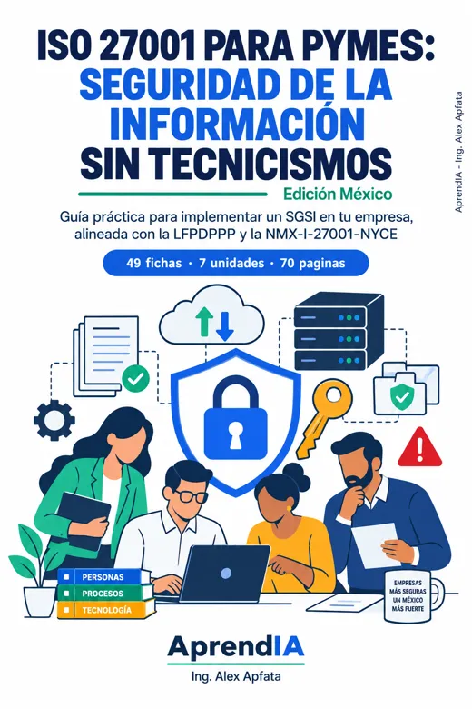 Portada: ISO 27001 para Pymes: Seguridad de la Información sin Tecnicismos. Edición México