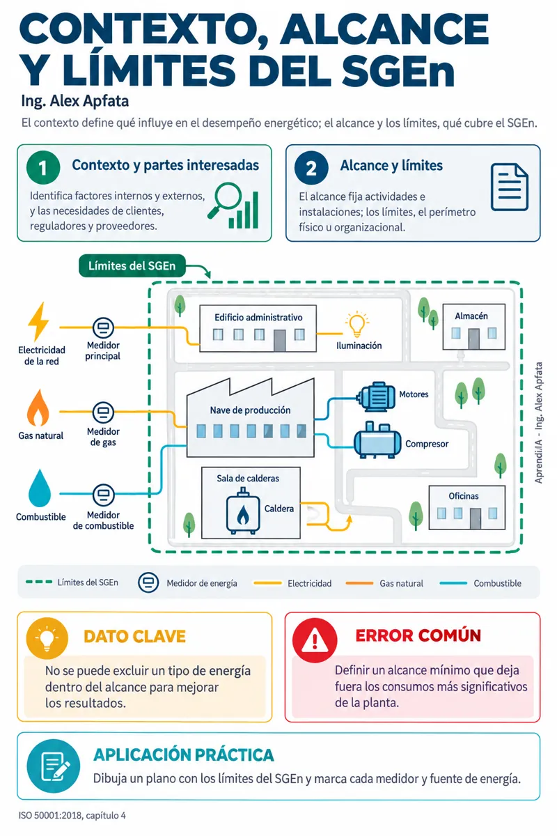 Página real 3 de ISO 50001 Gestión de la Energía: Línea Base, Indicadores y Ahorro