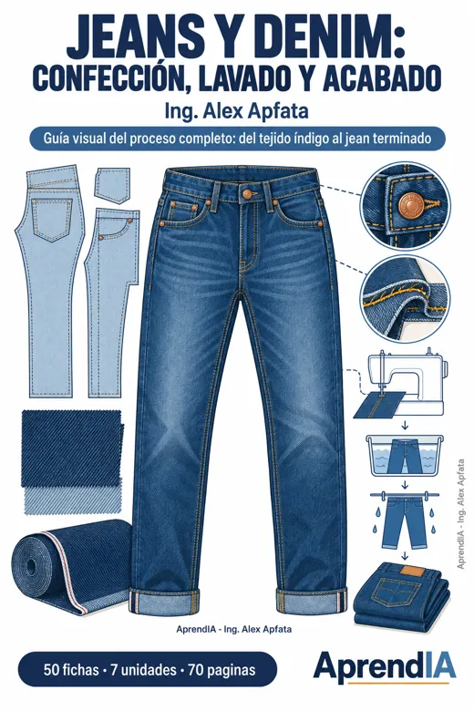 Portada: Jeans y Denim: Confección, Lavado y Acabado