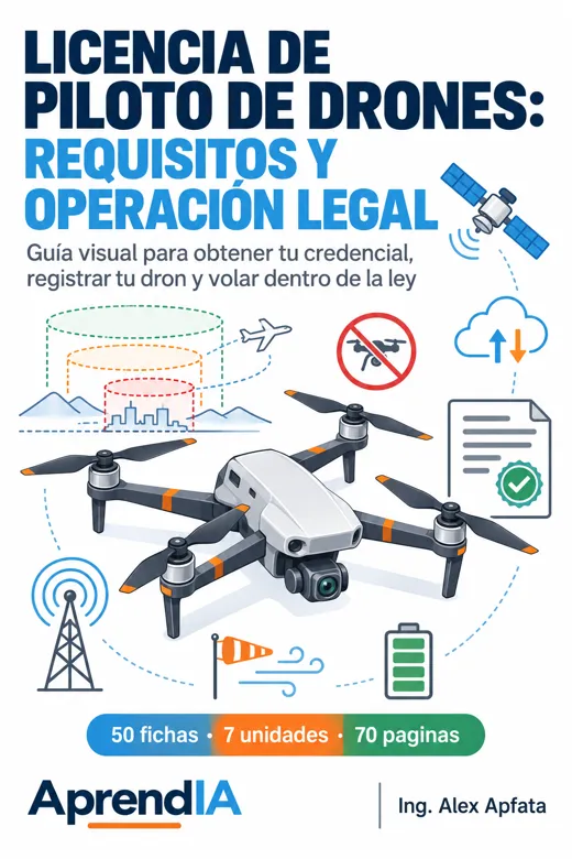 Portada: Licencia de Piloto de Drones: Requisitos y Operación Legal