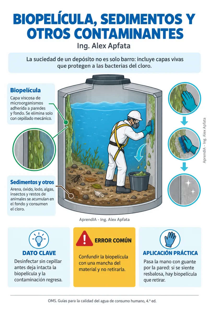 Página real 2 de Limpieza y Desinfección de Cisternas y Tanques de Agua con Certificado