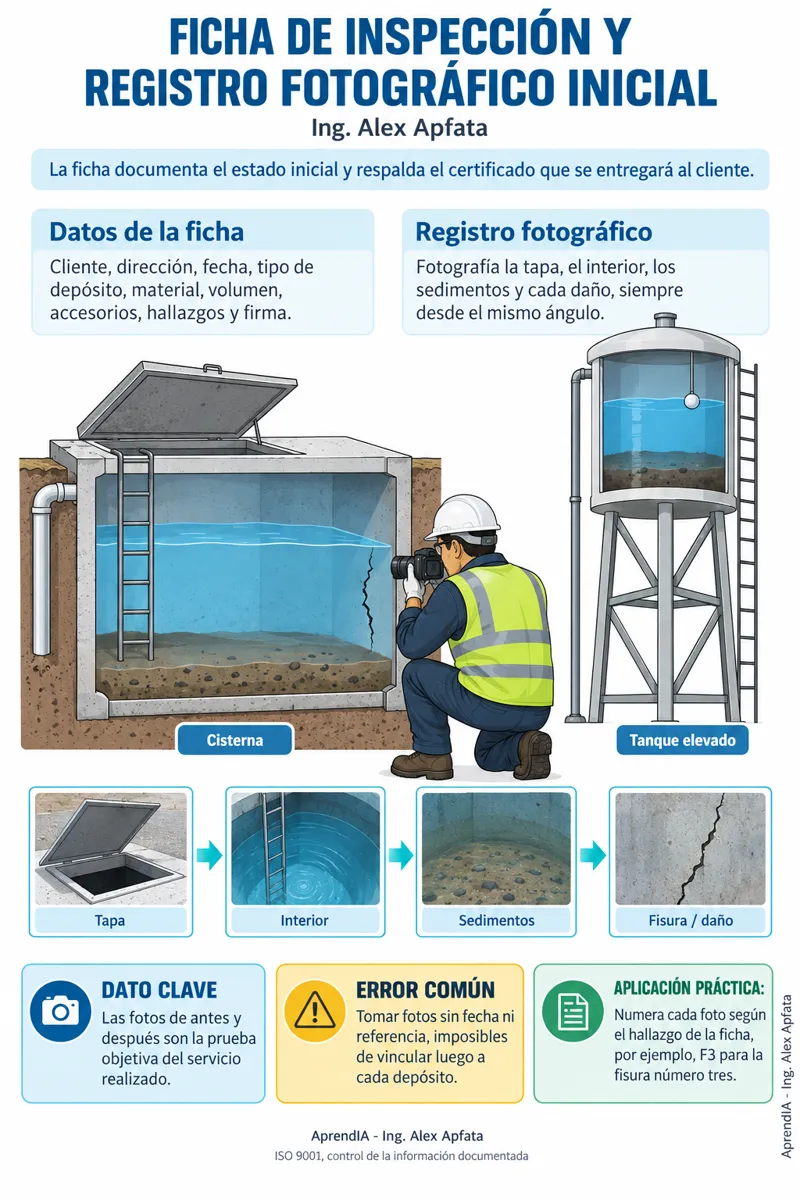 Página real 4 de Limpieza y Desinfección de Cisternas y Tanques de Agua con Certificado
