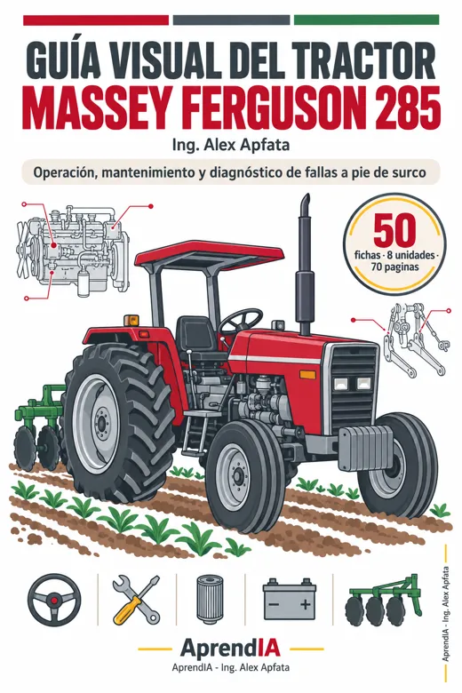 Portada: Guía Visual del Tractor Massey Ferguson 285